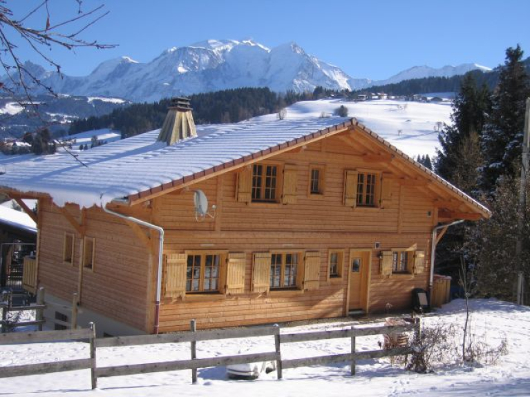 location chalet montagne combloux