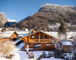 Séjour alpin 12p avec sauna et jacuzzi