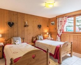  bas de chalet jardin 2ch lit fait un vrai petit bonheur vallée de chamonix 