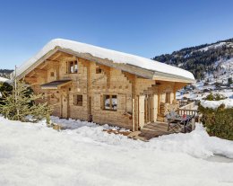 Chalet 5 étoiles pied des pistes - jacuzzi et vue magnifique