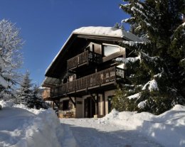 Chalet de luxe vue panoramique sur le Mont Blanc