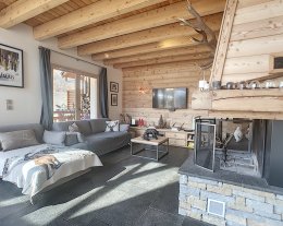 CHAL LE CERF ROUGE - Pelvoux : Magnifique chalet de prestige (8 personnes)