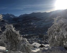 Sur les hauteurs de Megève