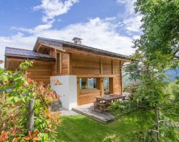 Chalet moderne Combloux / Megève 10-12 personnes avec vue panoramique sur le Mont Blanc / Sauna