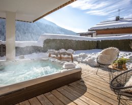 Le Grand Bornand - chalet luxe pour 13, jacuzzi et sauna