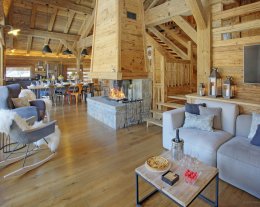 Luxueux chalet familial avec spa et sauna, proche des pistes