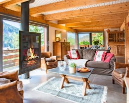 Séjour familial pour 8 avec sauna et belle vue