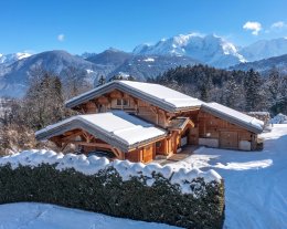 Jacuzzi, sauna et vues sur le mont Blanc