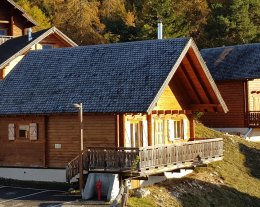 Chalet en bois massif - 12 places max.