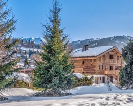 , village de Megeve accessible à pied 