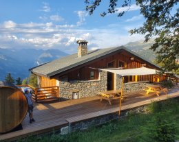 Chalet 4* Face Nord Cyrelia - La Plagne Les Coches - 15 personnes - Skis aux pieds