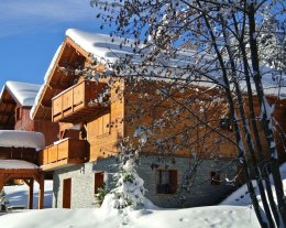 Chalet sur les pistes du Grand Domaine de Valmorel-Saint François Longchamp