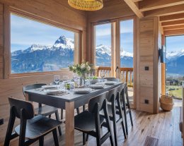 Séjour familial proche pistes & vue sur le Mont Blanc