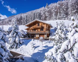 Chalet luxe 8p au calme - jacuzzi, proche station de ski
