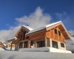 Chalet La Dune Blanche (classé 3 étoiles) avec vue imprenable sur la vallée de la Guisane