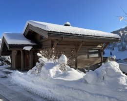 MEGEVE Chalet traditionnel en bois au cœur des montagnes de Megève – 8 personnes