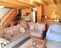 CHALET VUE EXCEPTIONNELLE SUR STATION ET PISTES