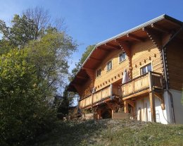 Chalet Mt Blanc - vue exceptionnelle -  Passy Plaine-Joux