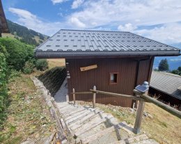 Magnifique chalet avec vue sur le Mont Blanc