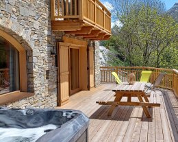 Chalet du vieux moulin LA TURRA + SPA privé