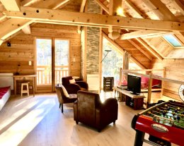 Serre Chevalier chalet lumineux standing 12personnes