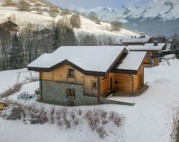 Beau chalet pour 8 - jacuzzi & terrain de pétanque Beau chalet pour 8 - jacuzzi & terrain de pétanque