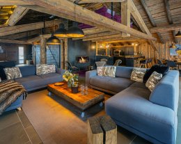 Chalet pour 15 (10 adultes) - bain nordique & hammam