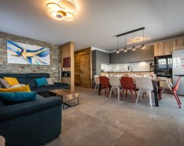 Appartement 8/10 personnes dans une résidence neuve au pied des pistes