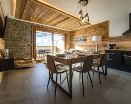 Appartement 6/8 personnes avec jacuzzi dans une résidence neuve au pied des pistes