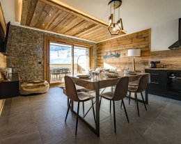 Appartement 6/8 personnes avec jacuzzi dans une résidence neuve au pied des pistes