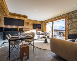 Appartement 6 personnes dans une résidence neuve au pied des pistes