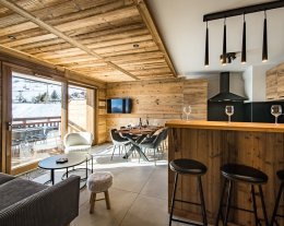 Appartement 6 personnes dans une résidence neuve au pied des pistes