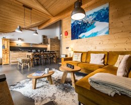 Appartement Haut de Gamme Triplex 9 couchages avec terrasse au cœur du village