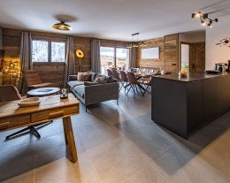 Appartement Haut de Gamme et spacieux au cœur du village avec sauna