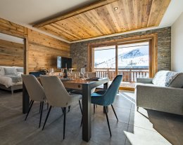 Appartement 6 personnes dans une résidence neuve au pied des pistes