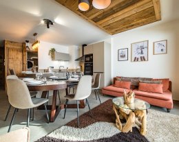 Appartement 8 personnes avec jacuzzi au pied des pistes