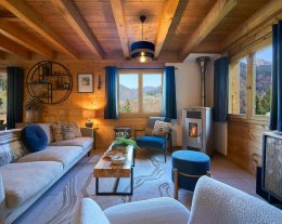 Séjour 8p avec vue imprenable, jacuzzi et sauna