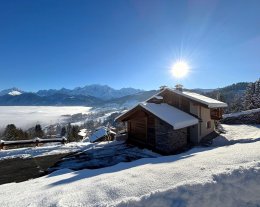 Chalet neuf Combloux / Megève avec vue panoramique sur le Mont-Blanc 10-12 personnes / Sauna & salle de firness Chalet neuf Combloux / Megève avec vue panoramique sur le Mont-Blanc 10-12 personnes / Sauna & salle de firness