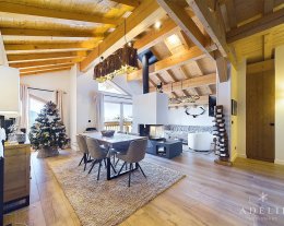 Appartement 4 pièces 6 pers au dernier étage avec cheminée Appartement 4 pièces 6 pers au dernier étage avec cheminée