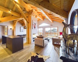 Splendide appartement 8 pax avec cheminée au dernier étage