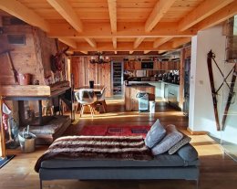 CHALET HAUT DE GAMME PLEIN SUD VUE PANORAMIQUE