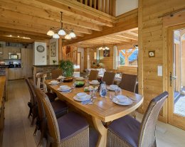 Chalet pour 10 avec sauna et jacuzzi à la Giettaz