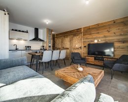 Appartement 6 personnes dans une résidence neuve au pied des pistes