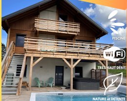 PLUME D'EAU - 11 pers - spa/piscine/pétanque/baby-foot - GERBEPAL