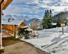 Chalet Les Bottes Rouges : Vue imprenable, 5 ch, coin cinéma, cuisine US