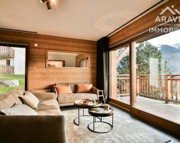 Carlines 01- Appartement lumineux 3 chambres, tout équipé à Samoëns