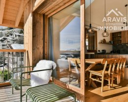 LES CHALETS DE L'AIGUILLE C 303 : Appt moderne, vue imprenable sur les montagnes