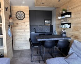  Location appartement F2 28m pour 5 personnes valmeinier1900