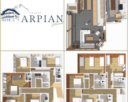Chalet Arpian Valmorel - 27 pers