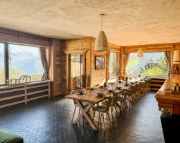 Arpian Valmorel - Chalet de 450m2 avec bain nordique et family room